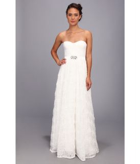 Adrianna Papell Ball Gown Womens Dress (White)