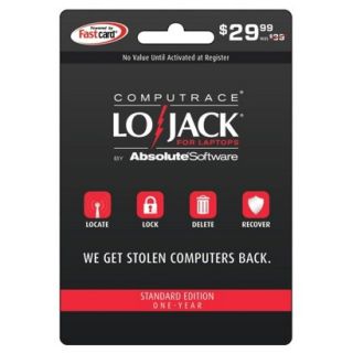Absolute LoJack for Laptops Standard Card   $29.99