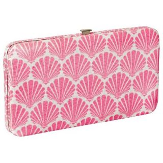 Merona Seashell Hard Case Wallet   Pink