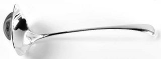 Dansk Torun (Silverplate) Punch Ladle, Solid Piece   Silverplate, 1987, Hdl Curv