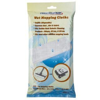 Techko Maid Replacement Wet Cleaning Cloths   12pk
