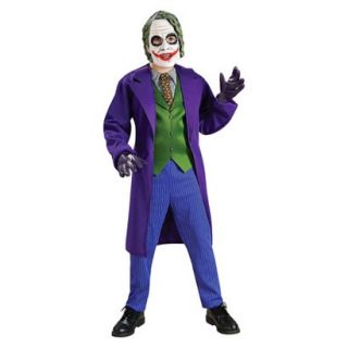 Boys Batman Dark Knight The Joker Deluxe Costume