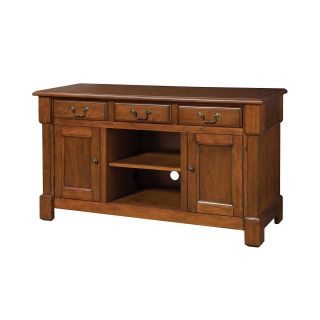 Lawrenceburg TV Credenza, Rustic Cherry