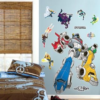 Voltron Force Giant Wall Decals