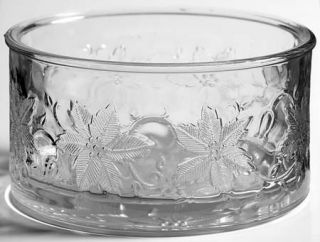 Princess House Crystal Fantasia Bowl No Plastic Lid for 8pc Chip & Dip   Clear,P
