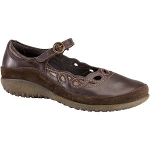 Naot Womens Rahina French Roast Hash Suede Shoes, Size 35 M   11038 SA3
