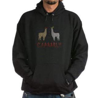  Llamas Caaarl Hoodie (dark)