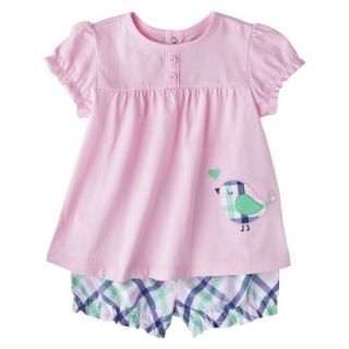 Just One YouMade by Carters Toddler Girls 2 Piece Set   Light Pink/Purple 5T