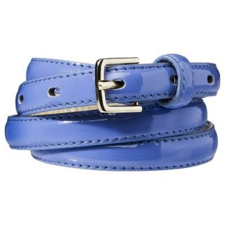 Merona Skinny Belt   Periwinkle Blue XS