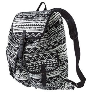 Mossimo Supply Co. Drawstring Backpack Handbag   Black/White