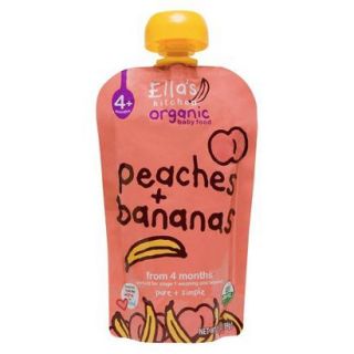 Ellas Kitchen Organic Baby Food Pouch   Peaches and Bananas 3.5 oz (7 Pack)