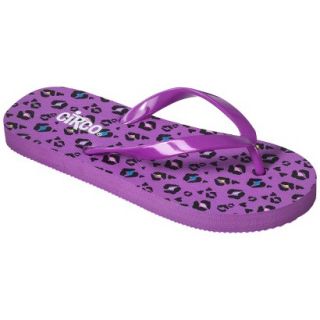 Girls Circo Hester Flip Flop Sandals   Purple S
