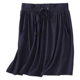 Merona Petites Front Pocket Knit Skirt   Navy XXLP