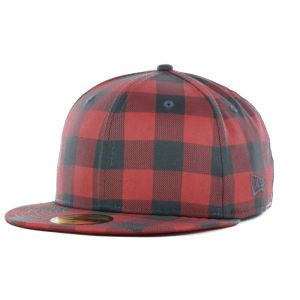 New Era Red Plaid Ekocycle 59FIFTY Cap