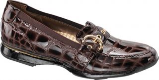 Womens Aetrex Nancy Loafer   Brown Leather Loafers