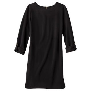 Merona Womens French Terry Dress   Black   S