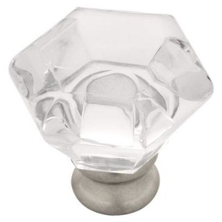 Liberty Hardware Acrylic Faceted Knob   4 Pack   Clear