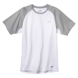 C9 By Champion Mens Advanced Duo Dry Ventilating Tee   True White L