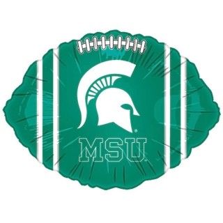 Michigan State Spartans Foil Football Balloon