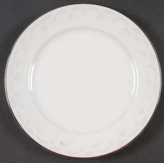 Heinrich   H&C Ferndale Hc (Newer, Platinum Trim) Salad Plate, Fine China Dinner