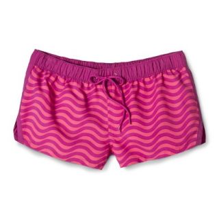 Womens Limited Edition Mossimo Supply Co. Swim Board Shorts  Hot Pink L