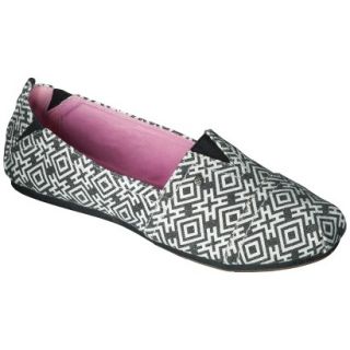Womens Mad Love Lydia Loafer   Black/White 8