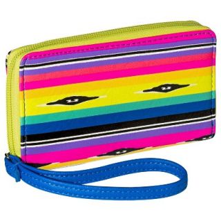 Xhilaration Stripe Cell Phone Case Wallet with Removable Wristlet Strap  