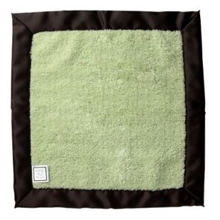 Swaddle Designs Baby Lovie Fuzzy Security Blanket   Lime