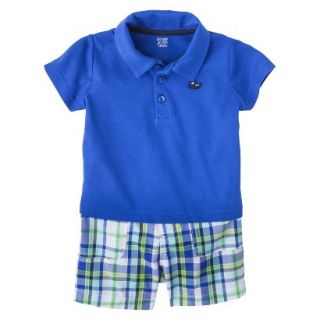 Just One YouMade by Carters Newborn Boys 2 Piece Short Set   Blue 3 M