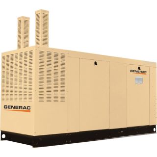 Generac Commercial Series Liquid Cooled Standby Generator   130 kW, 277/480