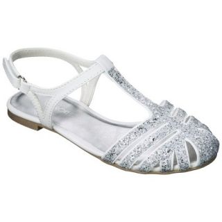 Girls Cherokee Fara Sandals   White 5