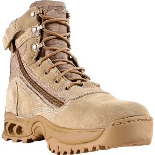 Ridge 7 Inch Desert Storm Zipper Boot   Sand, Size 8 1/2 Wide, Model 3003Z