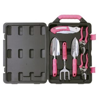 Apollo Tools Pink Garden Tool Kit   6pc