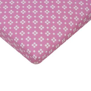 Mix & Match Pink Crib Sheet