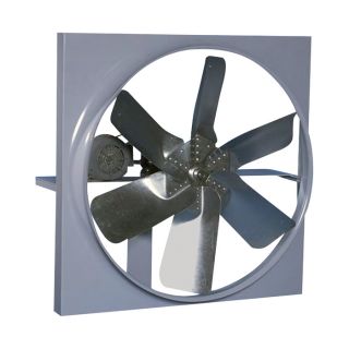 Canarm Belt Drive Wall Exhaust Fan with Cabinet, Back Guard and Shutter   36
