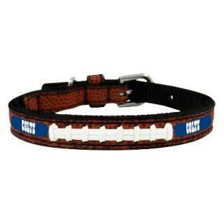 Indianapolis Colts Classic Leather Toy Football Collar