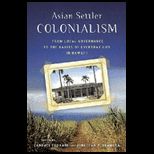Asian Settler Colonialism