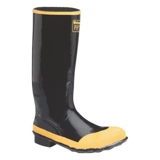LaCrosse Rubber Knee Boots   Safety Toe, Waterproof, Size 10