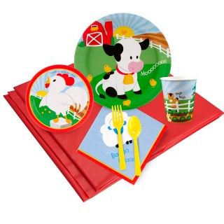 Barnyard Just Because Party Pack for 8