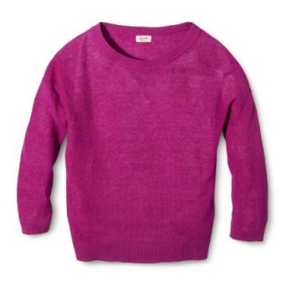 Mossimo Supply Co. Juniors Pullover Sweater   Fandango Pink L(11 13)