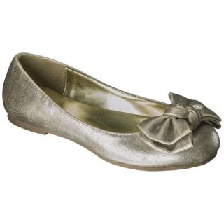 Girls Cherokee Felicia Ballet Flat   Gold 3