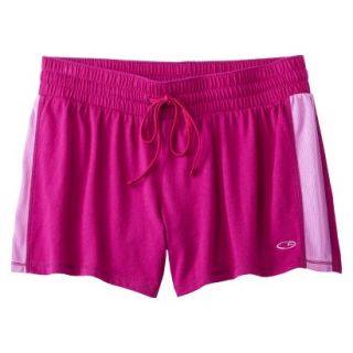 C9 by Champion Womens Jersey Short W/Mesh Inset   Pink XS