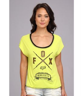 Fox Life Line S/S Top Womens T Shirt (Olive)