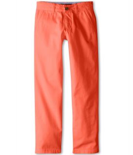 Tommy Hilfiger Kids Chuck Flat Front Pant Boys Casual Pants (Red)