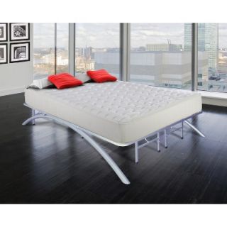 Twin Bed Frame Eco Lux Arch Support Platform Bed Frame   Silver