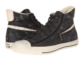 Converse by John Varvatos Chuck Taylor All Star Zip Hi   Painted Canvas Lace up casual Shoes (Multi)