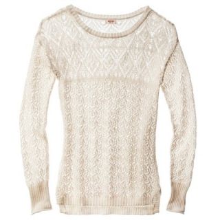 Mossimo Supply Co. Juniors Romantic Pullover Sweater   M(7 9)