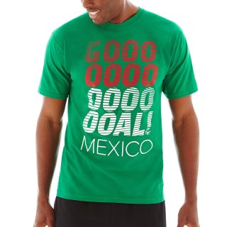Adidas Mexico World Cup Tee, Green, Mens