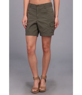 Dockers Misses Twill Cargo Short Womens Shorts (Brown)