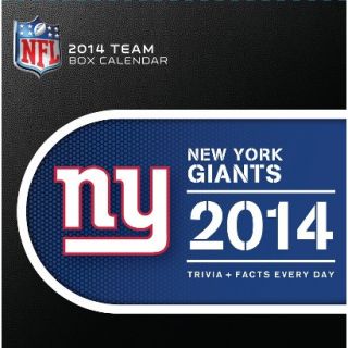 2014 New York Giants Box Calendar